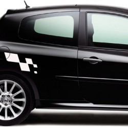 Флаг от фолио за Renault Флаг от фолио за Renault