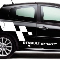 Голямо лого Renault Sport  Голямо лого Renault Sport