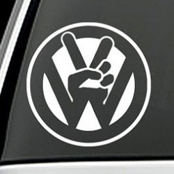 Стикер Peace за VW Стикер Peace за VW
