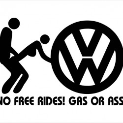 VW забавен стикер VW забавен стикер