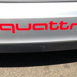 Надпис Quattro Надпис Quattro