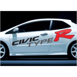 Лого Honda Civic Type R - голямо
