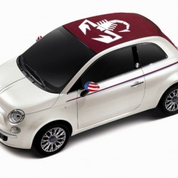 Стикер за покрив на Fiat 500 Стикер за покрив на Fiat 500