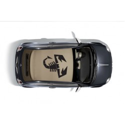 Стикер за покрив на Fiat 500