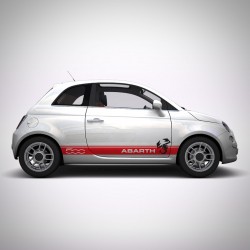 Стикери Fiat 500 Abarth 2 Стикери Fiat 500 Abarth 2
