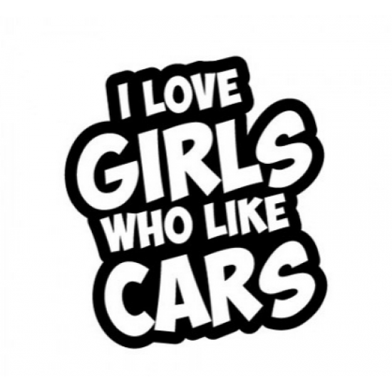 Стикер за кола Love girls Стикер за кола Love girls