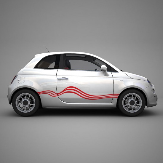 Декоративни вълнообразни ленти