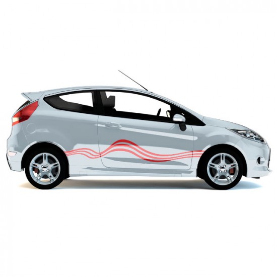 Декоративни вълнообразни ленти