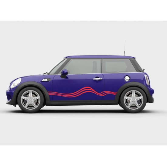 Декоративни вълнообразни ленти