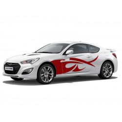 Пламъци – стикери за калник и врата