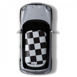 Стикери на квадрати за таван на Mini Cooper Стикери на квадрати за таван на Mini Cooper