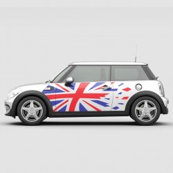 Mini Cooper - Британско знаме Mini Cooper - Британско знаме