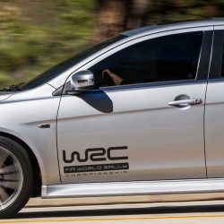 Стикер с лого WRC