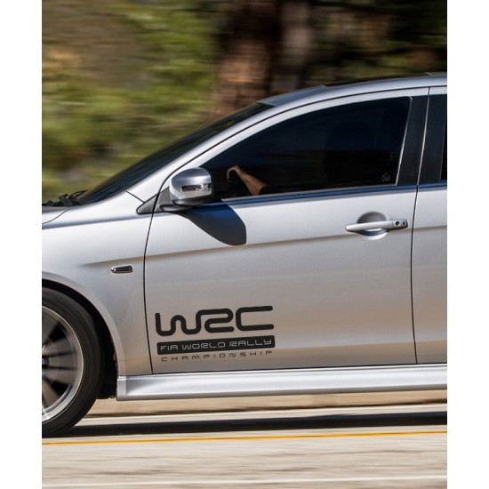 Стикер с лого WRC