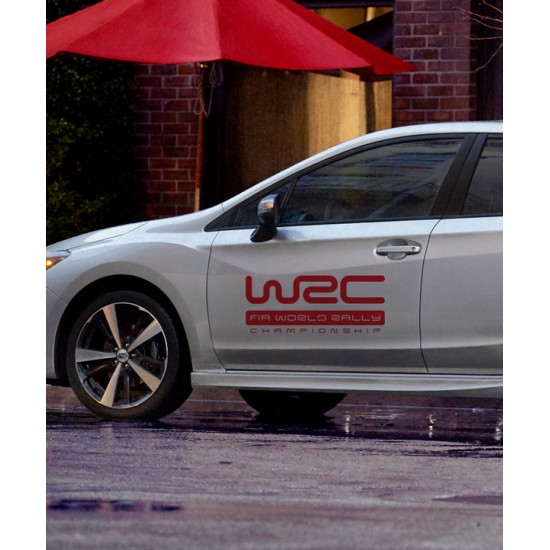 Стикер с лого WRC