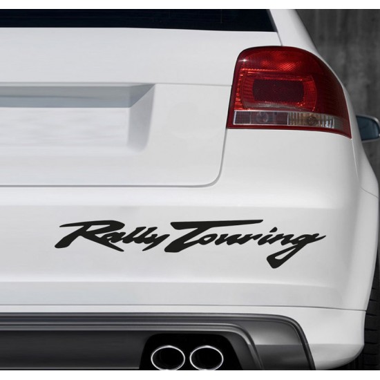 Стикер с надпис Rally Touring
