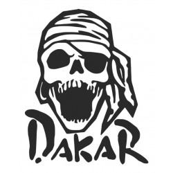 Dacar Skull стикер