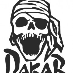 Dacar Skull стикер Dacar Skull стикер
