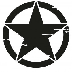 Военна звезда - Jeep стил Военна звезда - Jeep стил