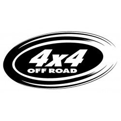 4x4 стикер елипса