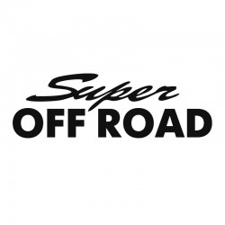 Надпис Super Off Road Надпис Super Off Road
