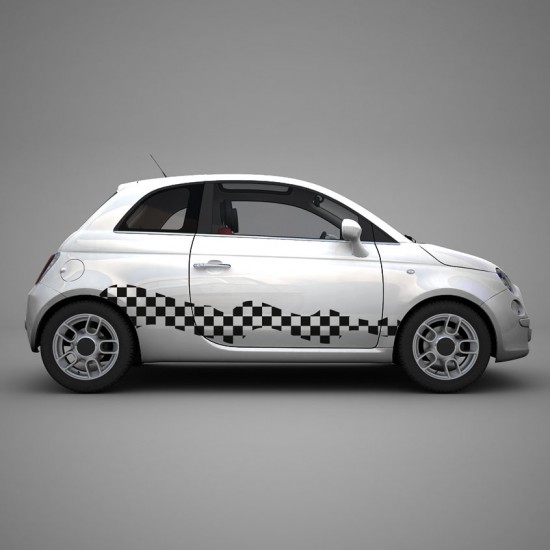 Стикери Racing дизайн 