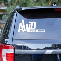 AWD Full Time стикер AWD Full Time стикер