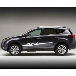 Ленти с лого на Toyota RAW4