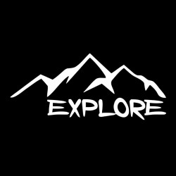 Explore надпис Explore надпис