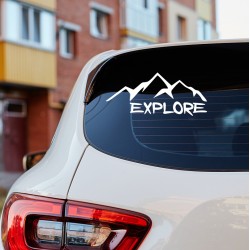 Explore надпис Explore надпис