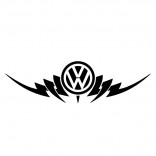 Татуировка - с лого на Volkswagen
