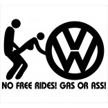 VW забавен стикер
