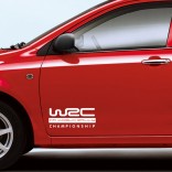 Стикер с лого WRC