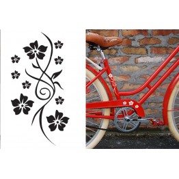 Цветя за велосипед